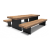 Picknick-Set aus verzinktem Stahl